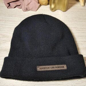 Assholes Love Forever Fitted Beanie